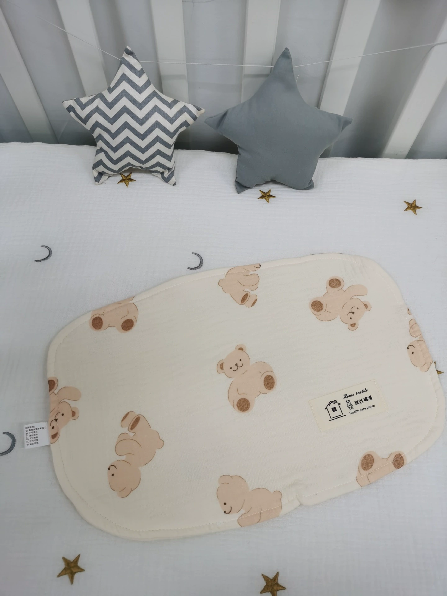 Gauze children's pillow for new born for breastfeeding, wholesale