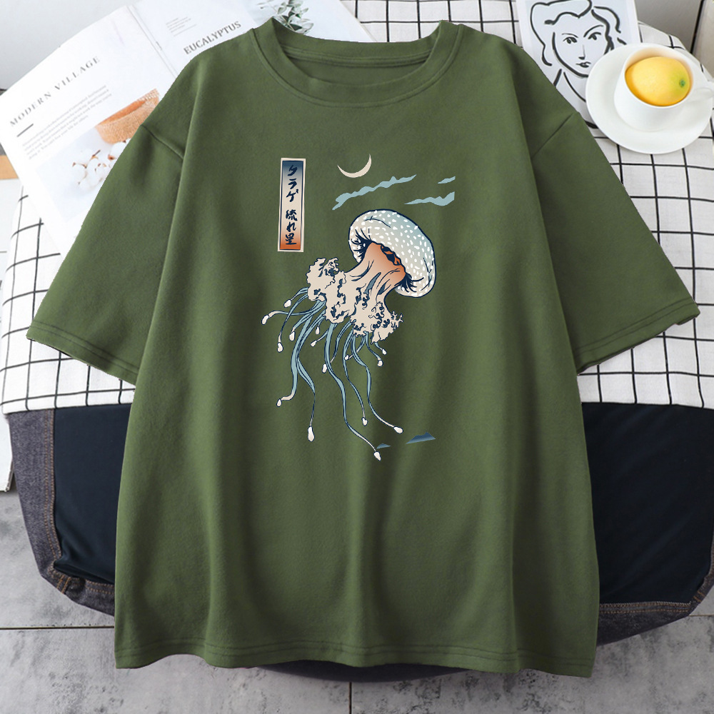 Herrkläder nya herr t-shirt tryckt kortärmad T-shirt topp_voghion.com