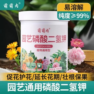Potassium Dihydrogen Phosphate Fertilizer, Special Water-Soluble Fertilizer for Florals, General-Purpose Nitrogen, Phosphorus and Potassium Fertilizer for Plants, Compound Household Foliar Fertilizer