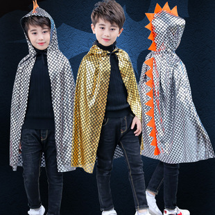 Christmas Children's Costume cosplay Boy's Dinosaur Clothes Costume Girl's Animal Cape Tyrannosaurus Rex