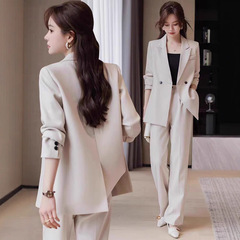 西装套装女装高级感职业装正装时尚休闲西服外套西装女阔腿裤套装