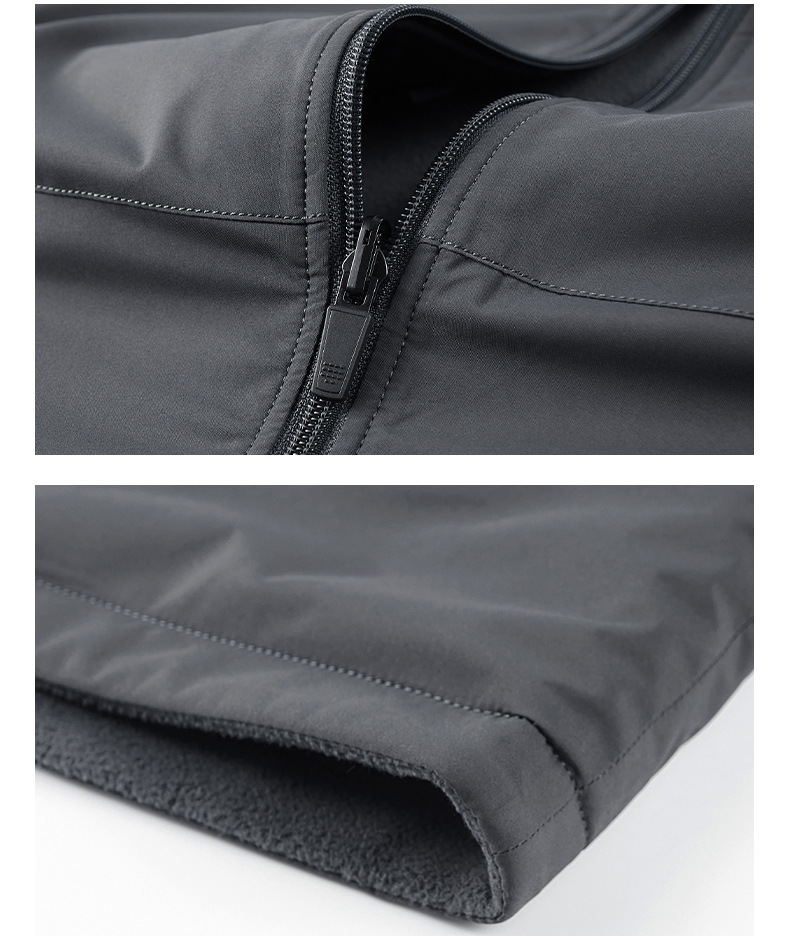 Meeste riided Kahepoolne paks soe fliisjakk_voghion.com