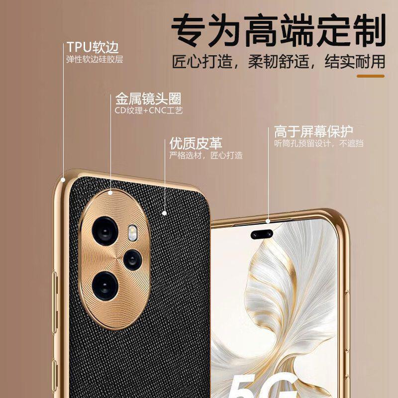 Honor 100 携帯電話ケース Honor 100Pro 保護カバー レンズ オールインクルーシブ 超薄型 落下防止 ハイエンド レザー ケース 5g|undefined