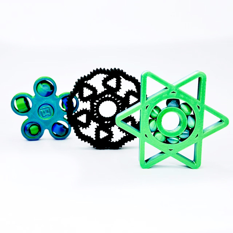 新款3d打印多款旋转解压神器乐趣玩具齿轮玩具解压模型爆款批发|undefined