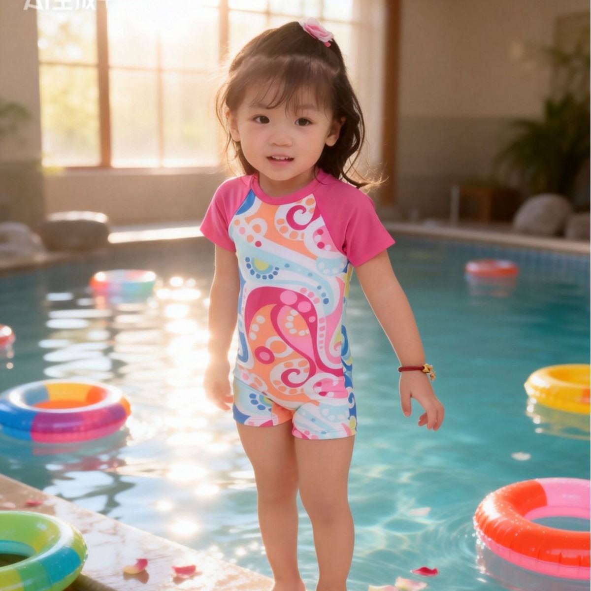 Children's cute swimwear