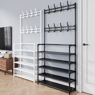 Shoe Rack Multi-Layer Simple Home Doorway Economical Dormitory Space-Saving Metal Shoe Cabinet Storage Rack