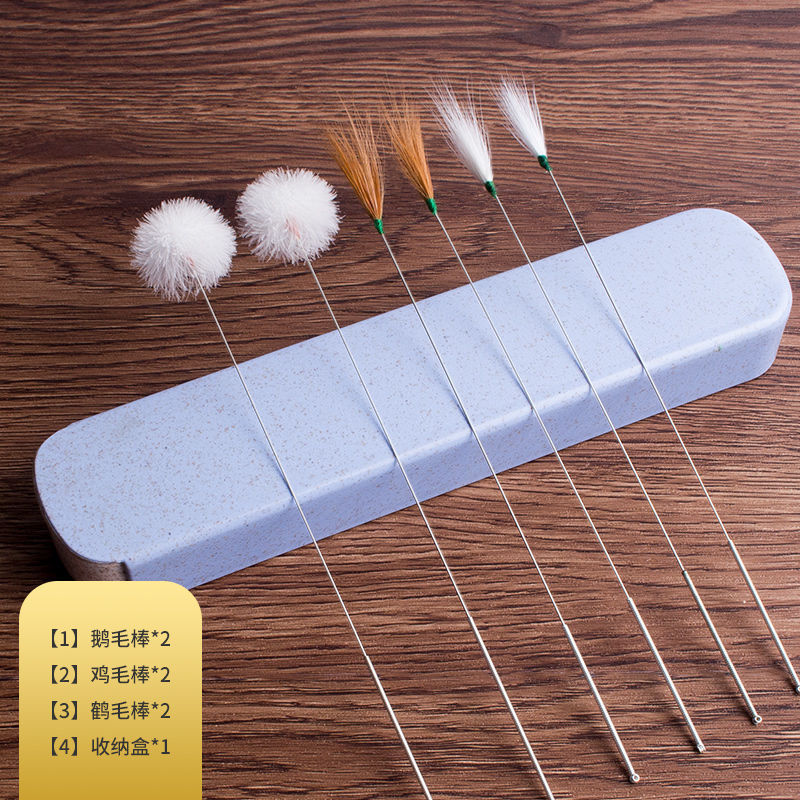 실버 바늘 귀 7 조각 세트 [수납 상자 포함]