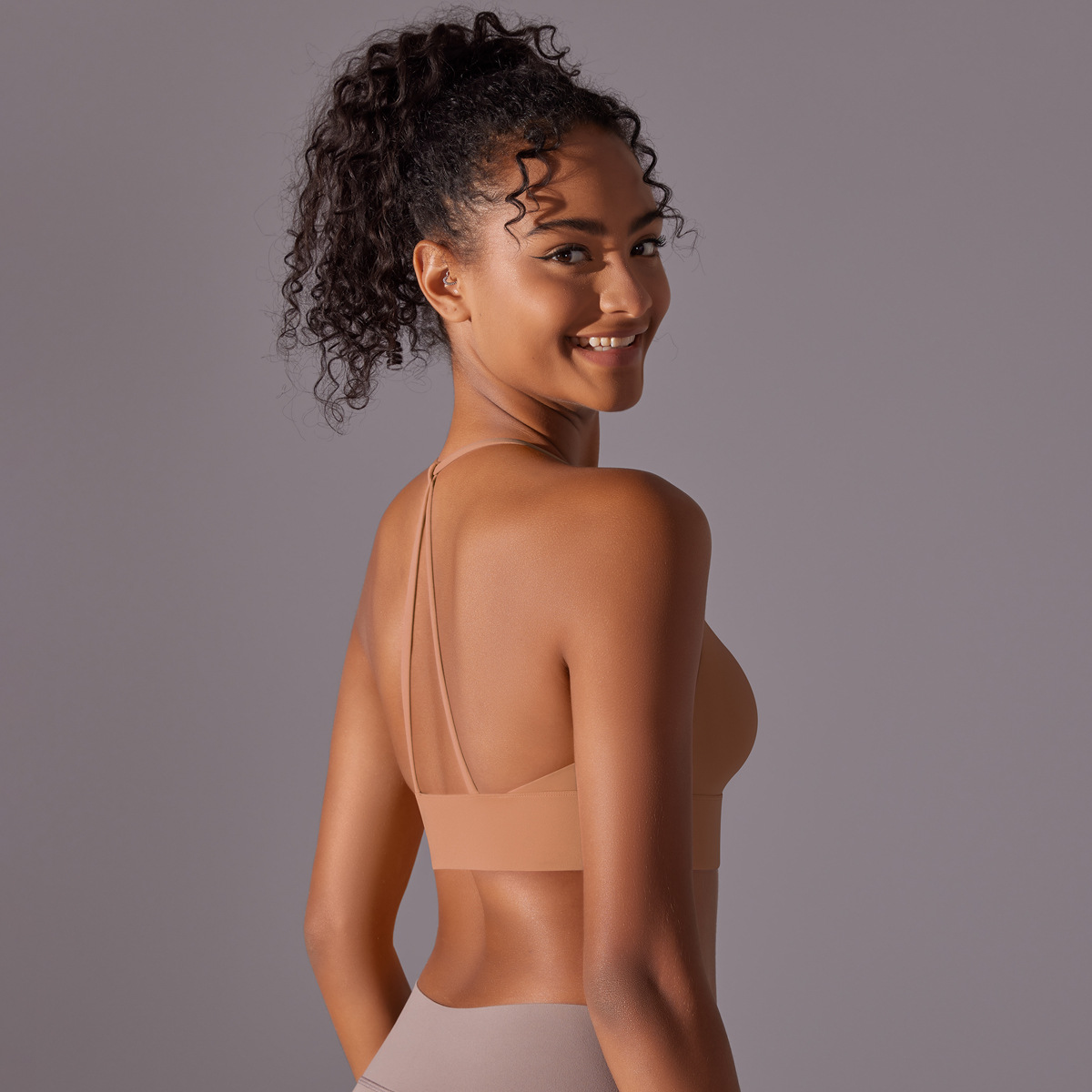 140g Weight Sleeveless Sleeve Length Nylon Fabric Type Short Top Length Halter Crisscross Tank Tops Type Fitness, Yoga, Sports Occasion Halter Neck Neckline Solid Color Pattern Sports Style Sports Solid Color Nylon Halter Neck Active Tops Halter Crisscross Tank 68