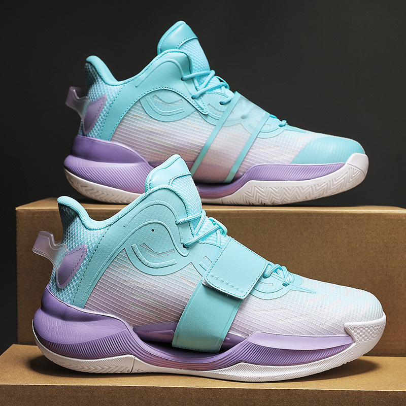 2026 nuevos zapatos de baloncesto de combate bajo para hombres y mujeres, zapatos deportivos casuales antideslizantes para jóvenes image 6