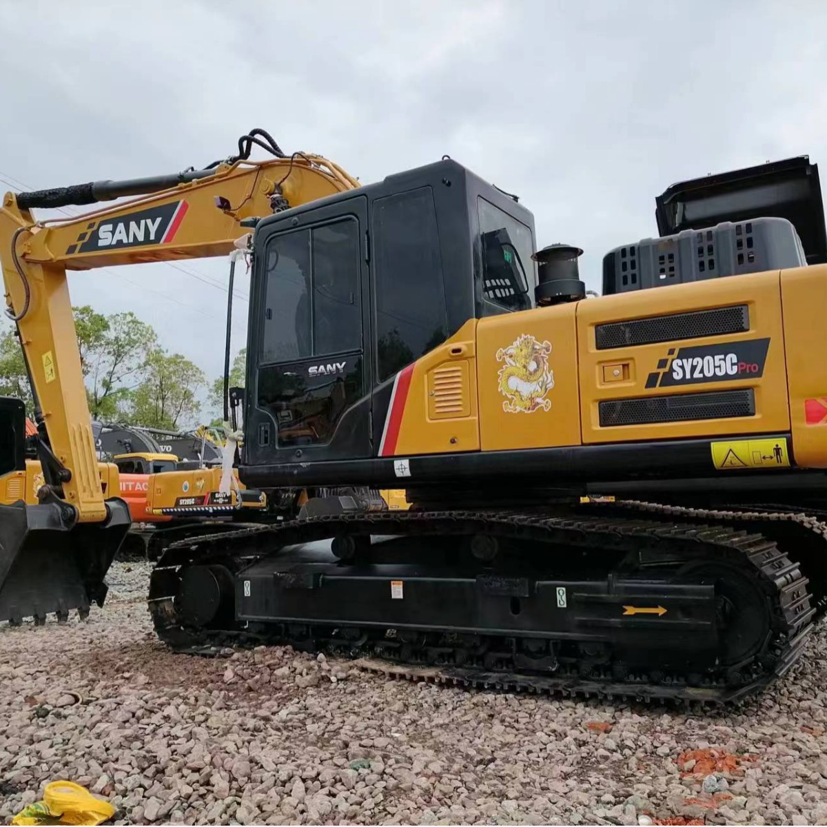 Usado 9.9% nueva exportación SANY SY365H excavadora de segunda mano SANY 215 excavadora