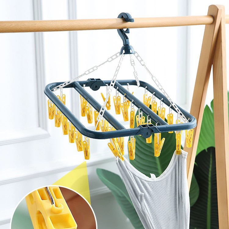 Universal hanger, socks, foldable drying rack, children's storage system, 32