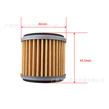 适用于小黄龙250 TNT25 BJ250-15A BJ250GY-2机油滤芯 机滤格