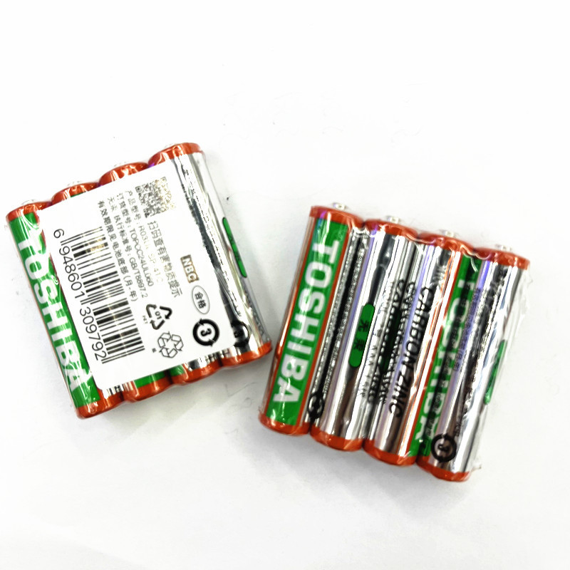 TOSHIBA 7 battery TOSHIBA original genuine 1.5V carbon battery AAA battery R03UG environmental protection battery TOSHIBA 7 battery TOSHIBA original genuine 1.5V carbon battery AAA battery R03UG environmental protection battery