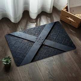 跨境支持JIT秀铁硅藻泥卫生间防滑浴室地垫入户门垫吸水速干脚垫