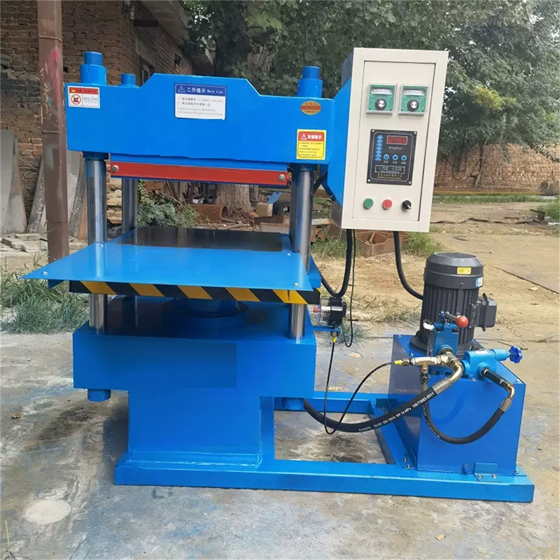 橡胶件平板硫化仪 四柱热压机 100T丁青橡胶平板硫化机