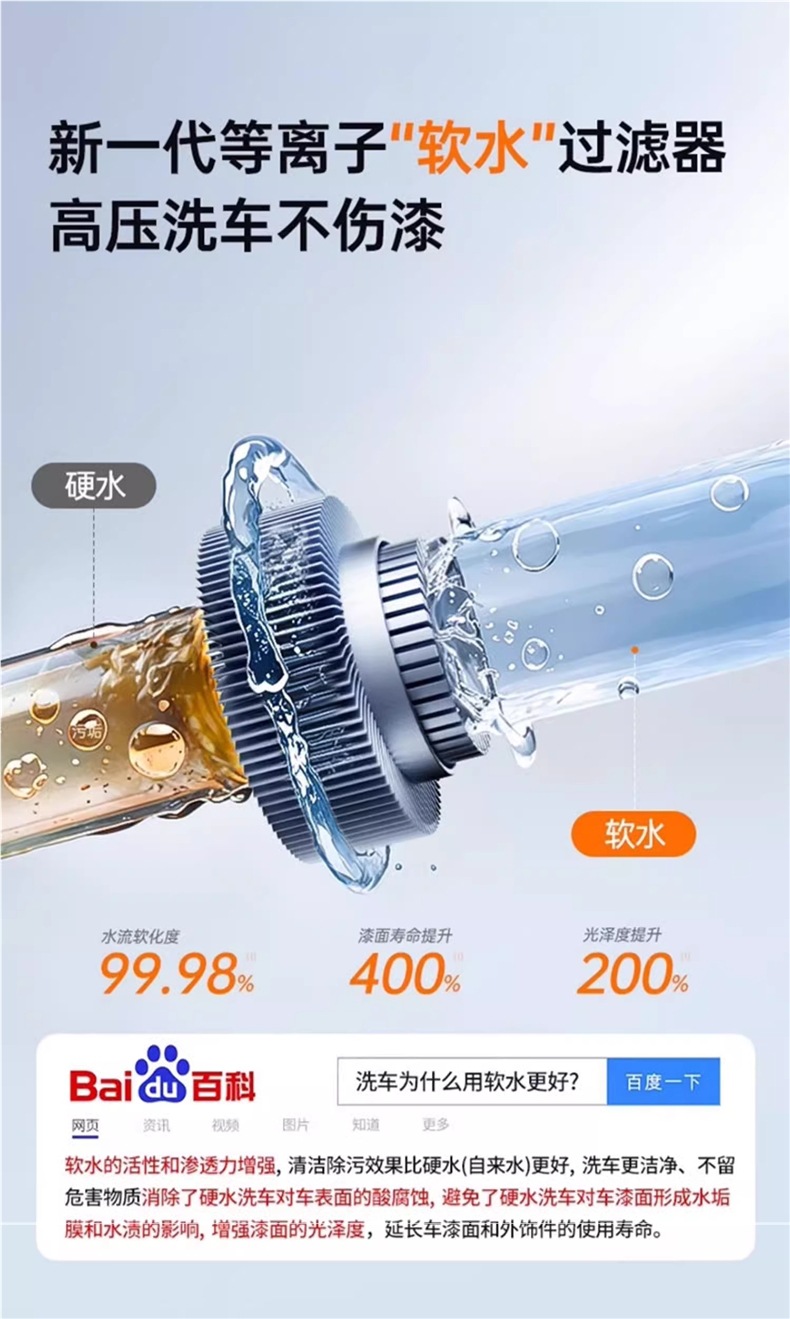 Car Washing Machine 220V High-Pressure Water Gun Household High-Power Super Pressure 2025 New Booster Pump Cleaning Artifact