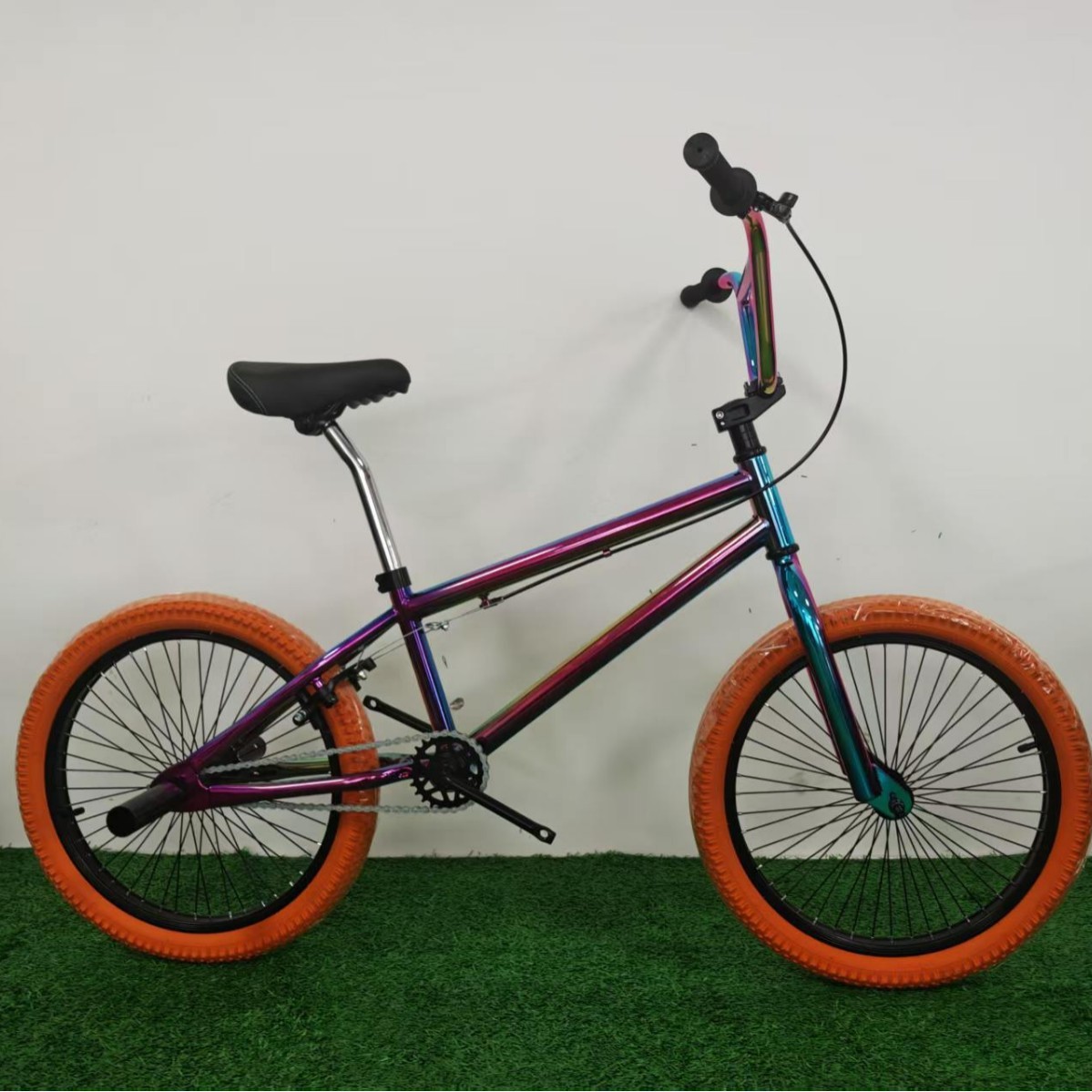 20inch BMX flat-stunt performance bicycle with reverse brake
