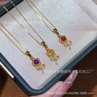��Ȼ��ˮ���Sˮ������õ�廨С����S925�y�Ƕ�朶Y��Ů�ʌ����l