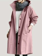 X 14358 Autumn Casual Trench Coat ���з��� �羳����ѷŷ����