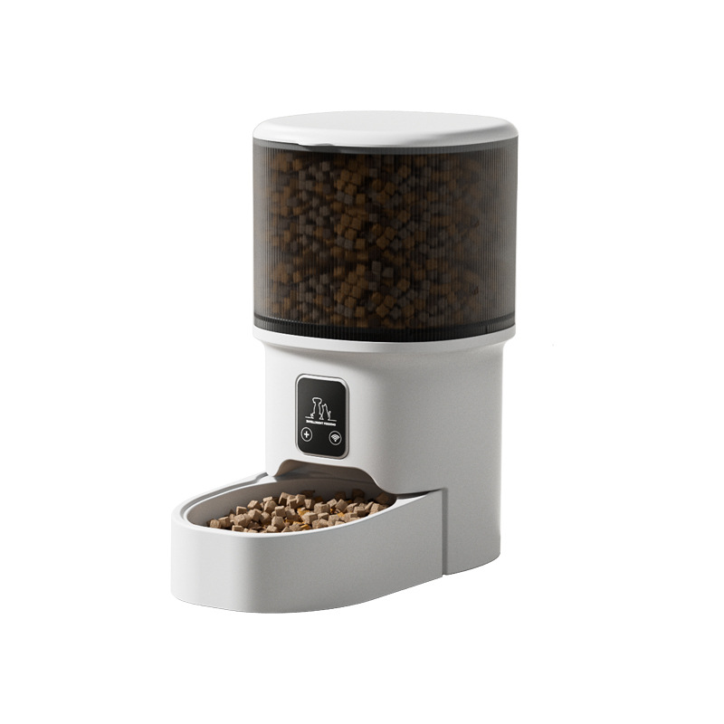 Alimentador automático inteligente para mascotas 4L gran capacidad HD video interactivo para gatos alimentador automático para mascotas