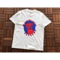 B349 Smoking Cat White