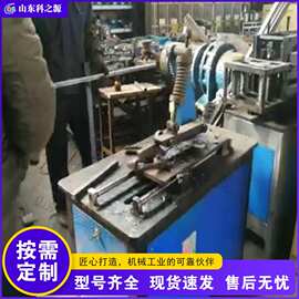 圆钢方钢管材搓卷弯花机 金属自动滚卷机 方钢圆钢扁铁打卷机