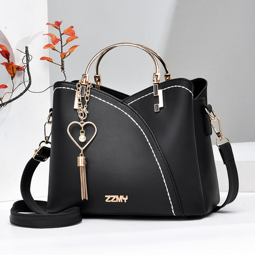 Bags for women cross-border new trendy fashion stitching handbags crossbody shoulder bag women's large capacity bucket women's bag