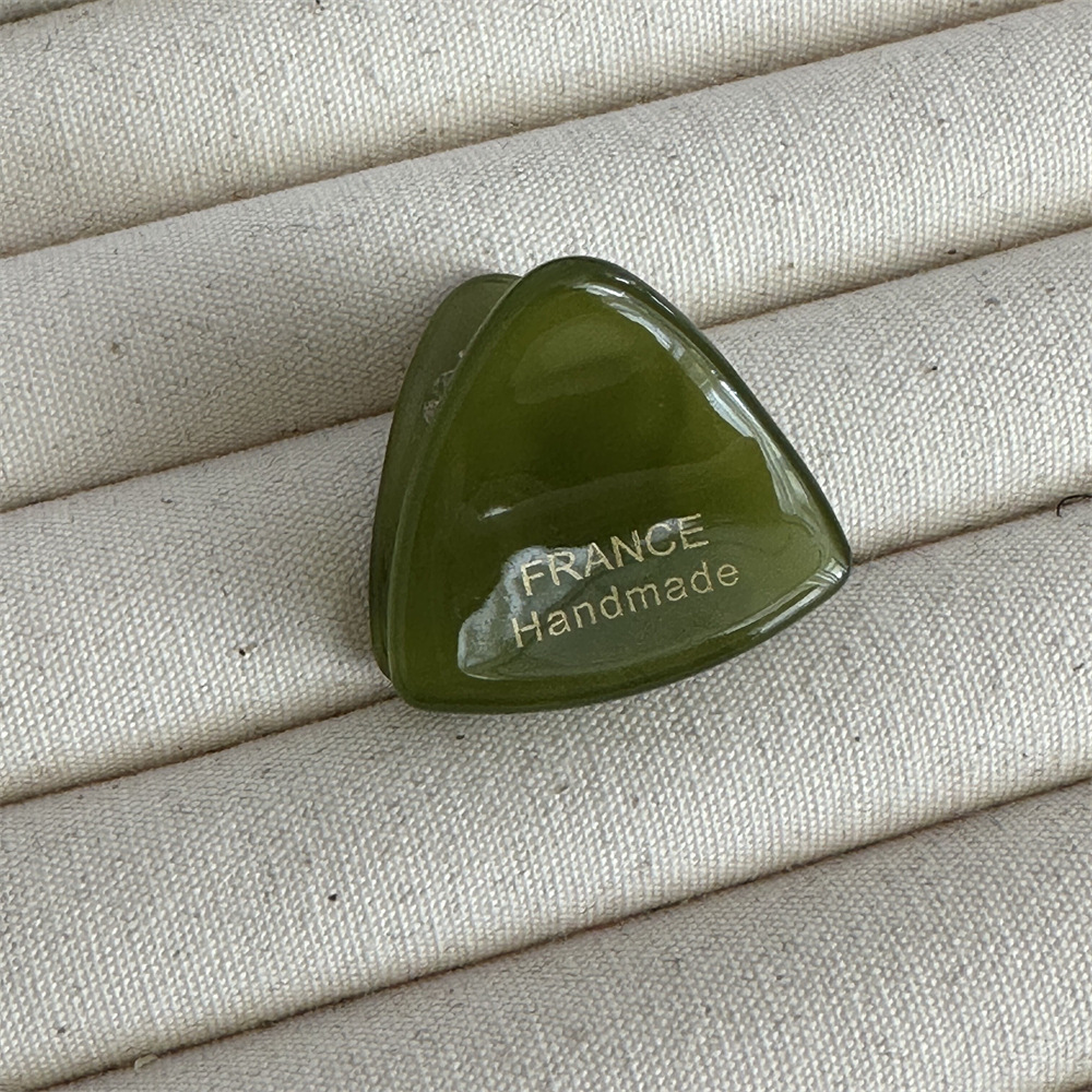 Stile coreano oro standard acetato piccolo triangolo carino tutto abbinato principessa testa mini clip forcina accessori per capelli quotidiani Nuovo_voghion.com