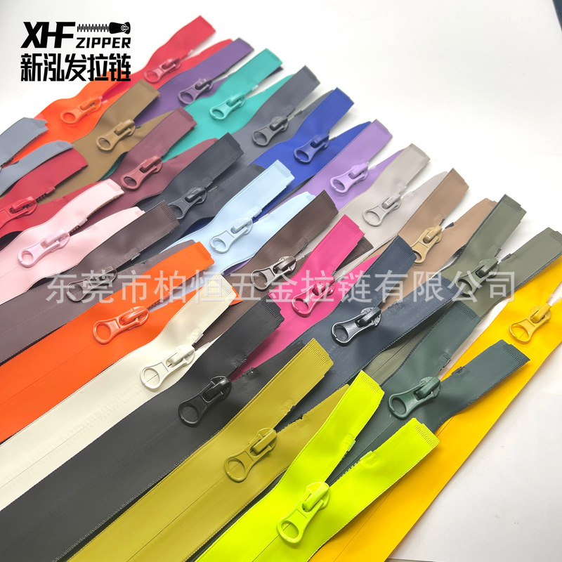 No. 5 Waterproof Zipper Imported Film down Jacket Outdoor Sportswear Jacket Zipper Ski Jacket Zipper Zipper