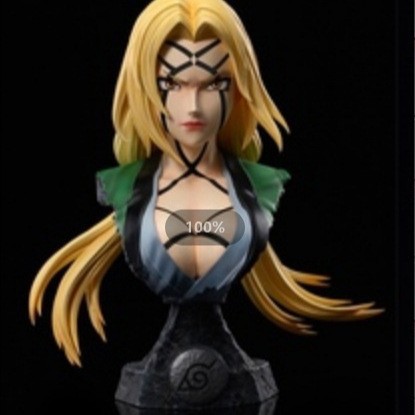 나루토 캐릭터 PVC 반신 흉상 피규어 15cm 조립식 데스크톱 장식 모형