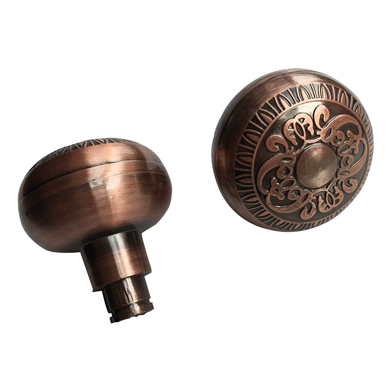 Metal villa, universal bronze handle with accessories, anti-theft, collision protection