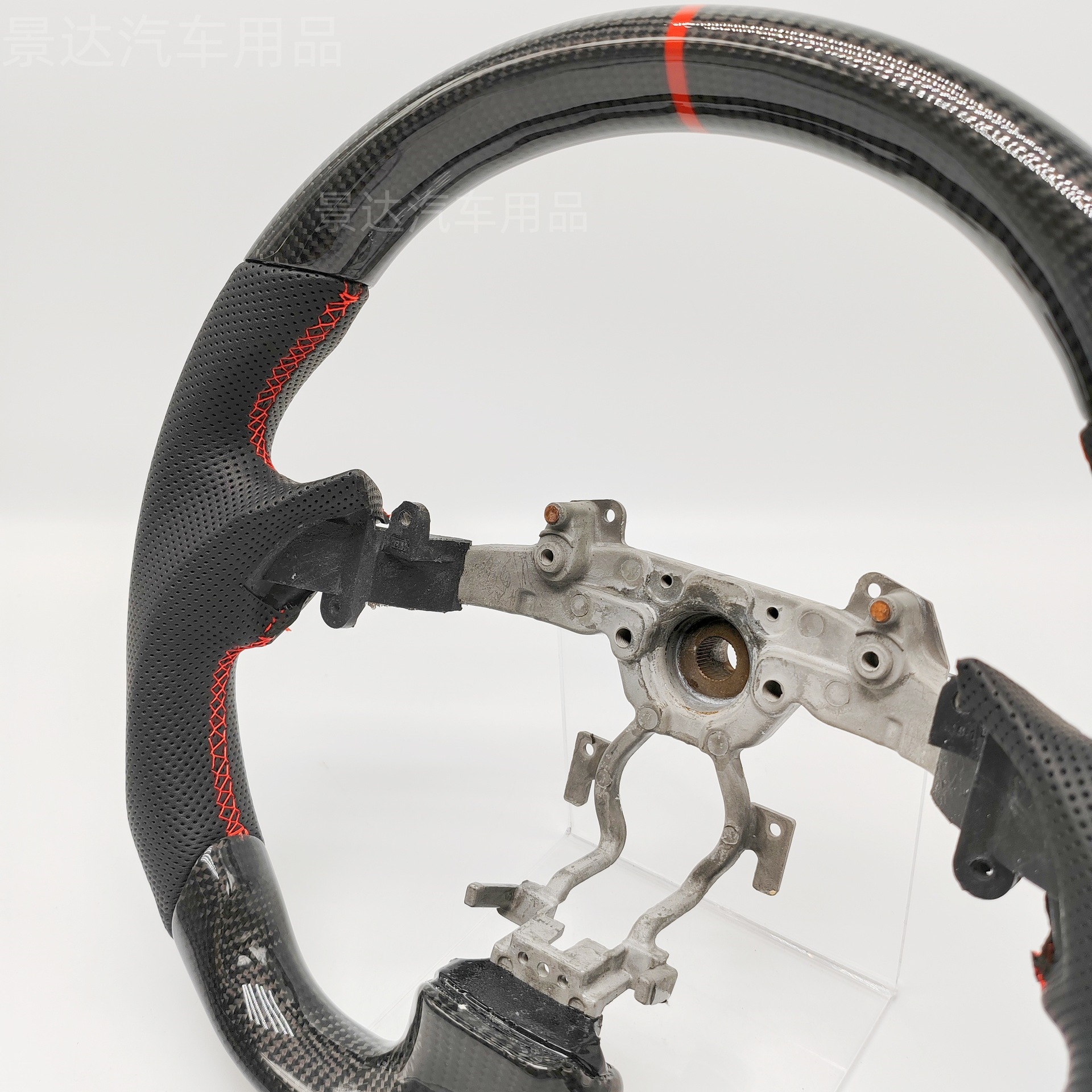 Suitable for 07-13 Infiniti G37 Carbon Fiber Pattern Steering Wheel Upgrade with Various Textures Modification