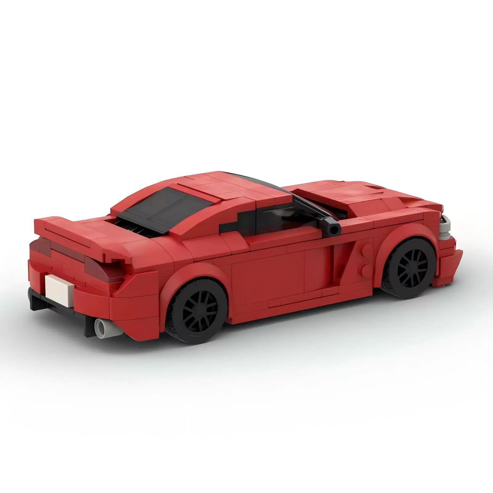 Конструктор kompatible с LEGO MOC-149865 Dodge Charger SRT Hellcat модель украшение частичка игрушка