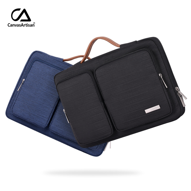 Canvasartisan negocio multifuncional portátil funda protectora Portátil Bolsa de forro de una pieza de entrega