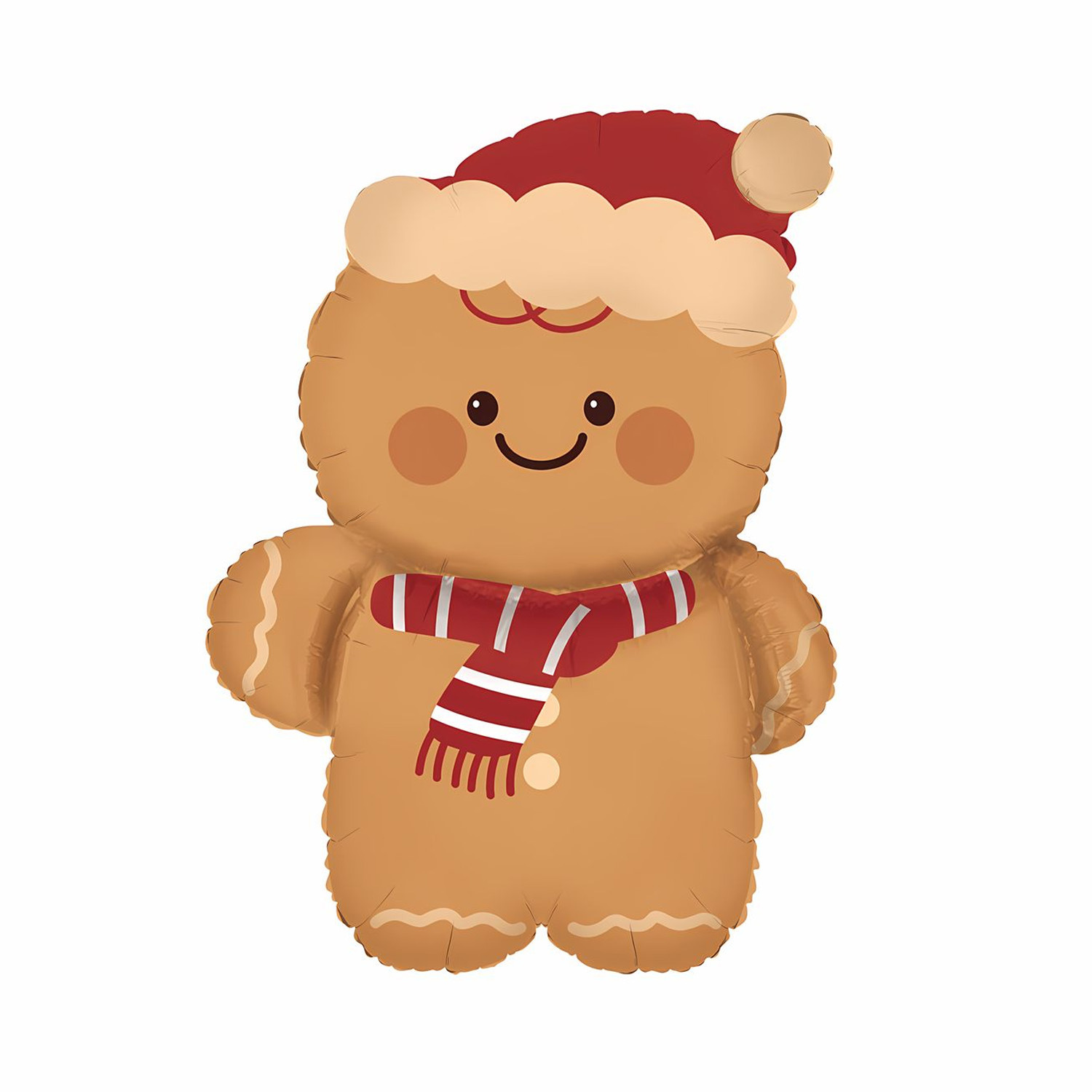 Navidad transfronteriza Papá Noel muletas alce copo de nieve muñeco de nieve dibujos animados globo de película de aluminio fiesta de Navidad bola decorativa image 5