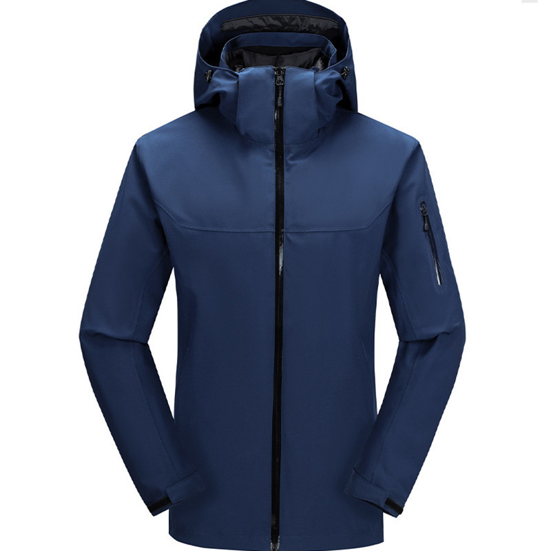High-end Down Liner Printable LOGO Outdoor Charge Clothes Men's Mountaineering Clothes Travel Group Work Clothes