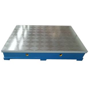 Cast Iron Platform Flat Workbench Inspection Plate Welding Measurement Marking T-Slot Fitter Assembly Machine Tool Workbench