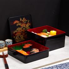 大号日式三层松竹梅年饭盒便当盒饭盒寿司盒精致礼盒