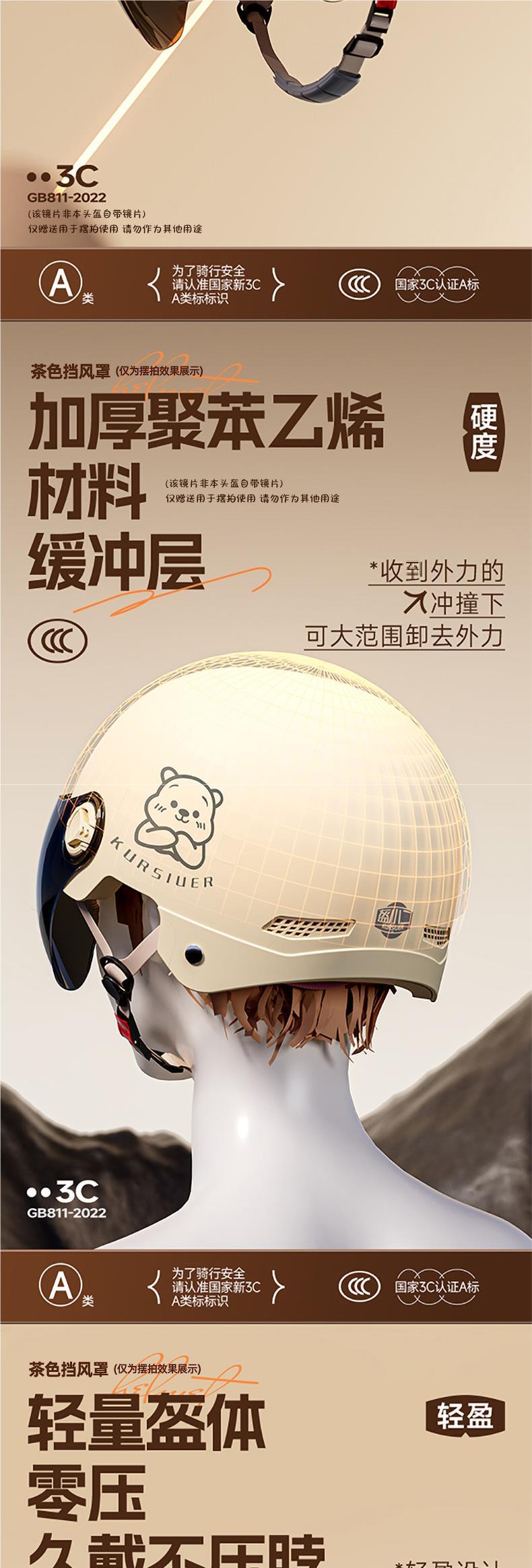 Electric Motorcycle Helmet with Dual Visor for Men and Women