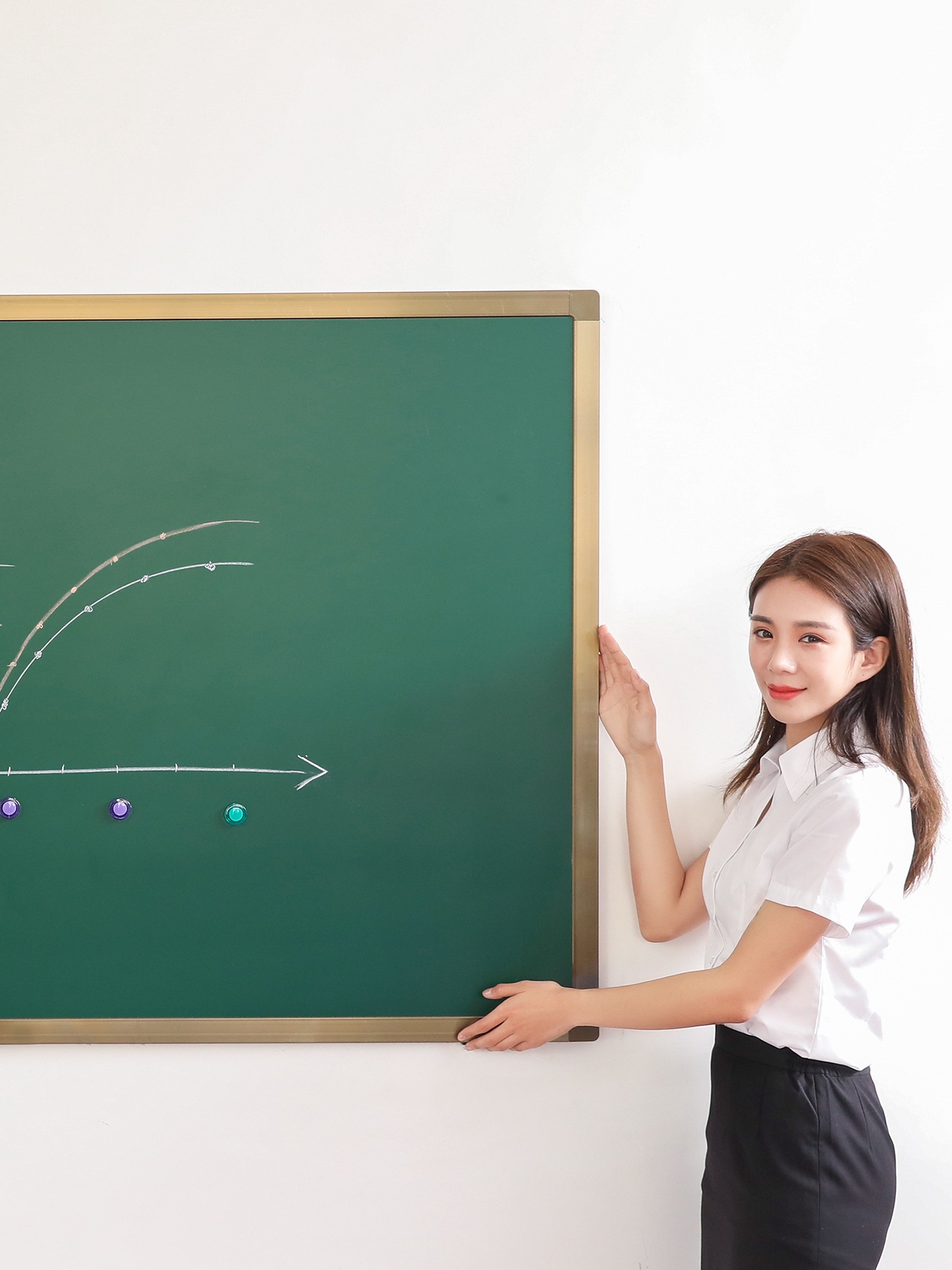 School magnetic board, 120x, training