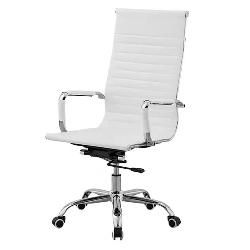 Silla giratoria blanca personalizada