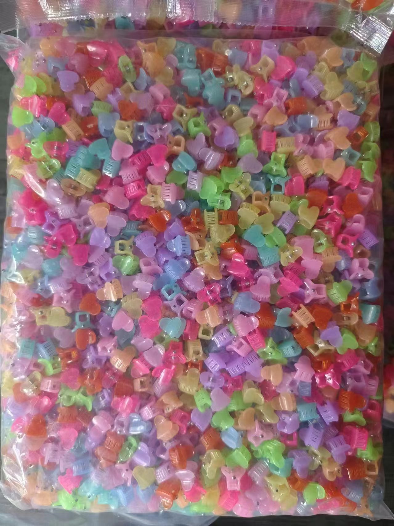 La horquilla lateral de los nuevos niños de verano dulce mini horquilla de tamaño pequeño no duele el cabello flequillos femeninos pelo roto artefacto clip