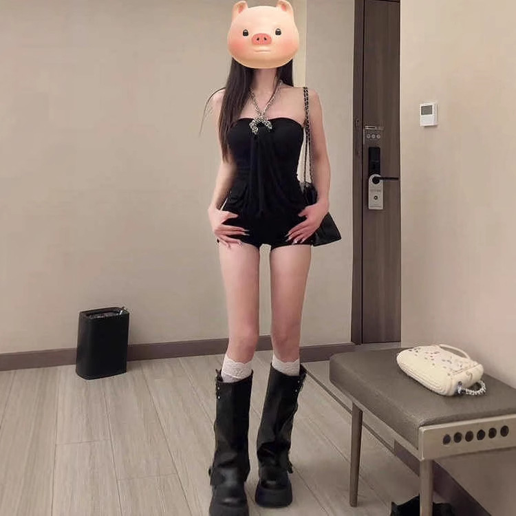 Black bra top sleevless