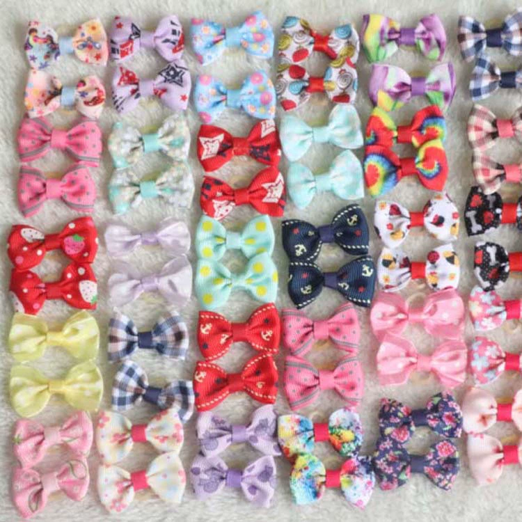 Аксессуары для домашних животных Бант Кожаный ремешок Кольцо для волос Собачья шерсть Цветок Тедди Йоркшир Marzis Волосы Веревка Головной убор