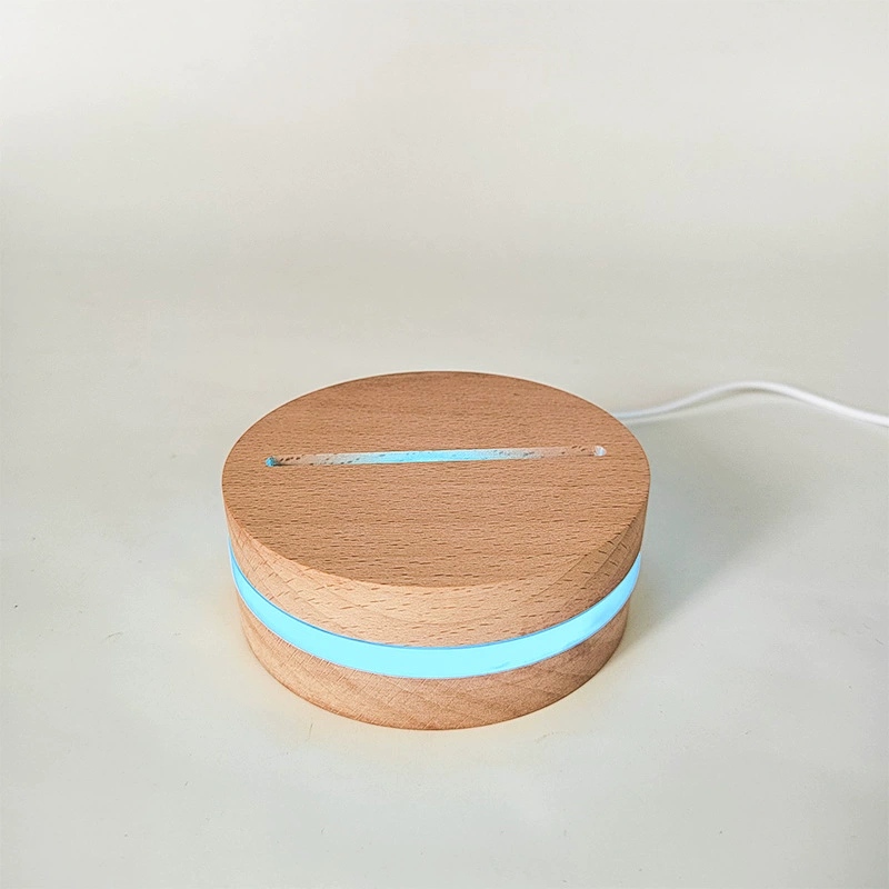 Matte acrylic creative wooden lights, night light