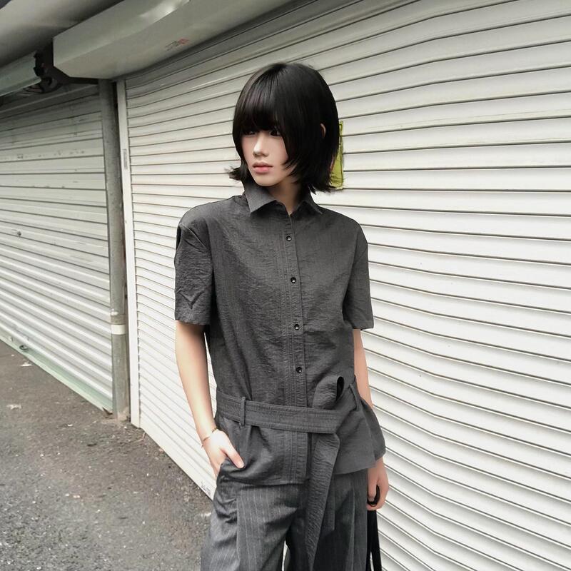 2026 New Summer Unisex Style Waist-Cinching Slimming Linen Short-Sleeve Shirt for Men, Designer Shirt, Super Popular Top 2026 New Summer Unisex Style Waist-Cinching Slimming Linen Short-Sleeve Shirt for Men, Designer Shirt, Super Popular Top