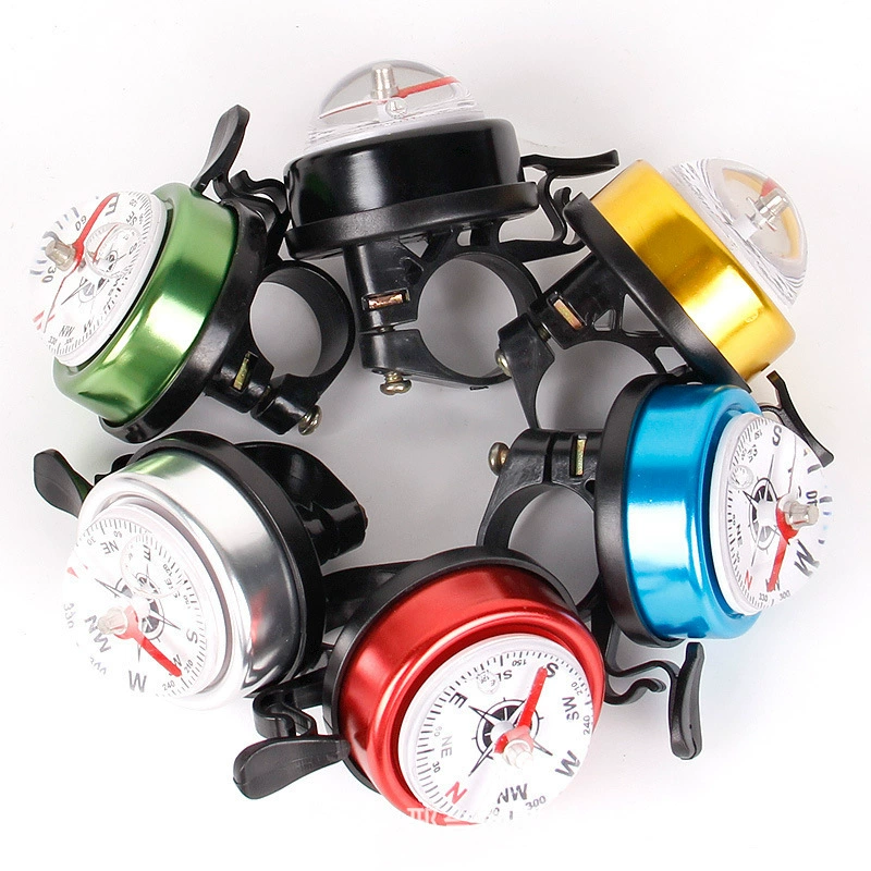 Велосипедный звонок Супер громкий горный велосипед Белл Дорожный автомобиль Рог Компас Автомобильный звонок Аксессуары для велосипеда Оборудование