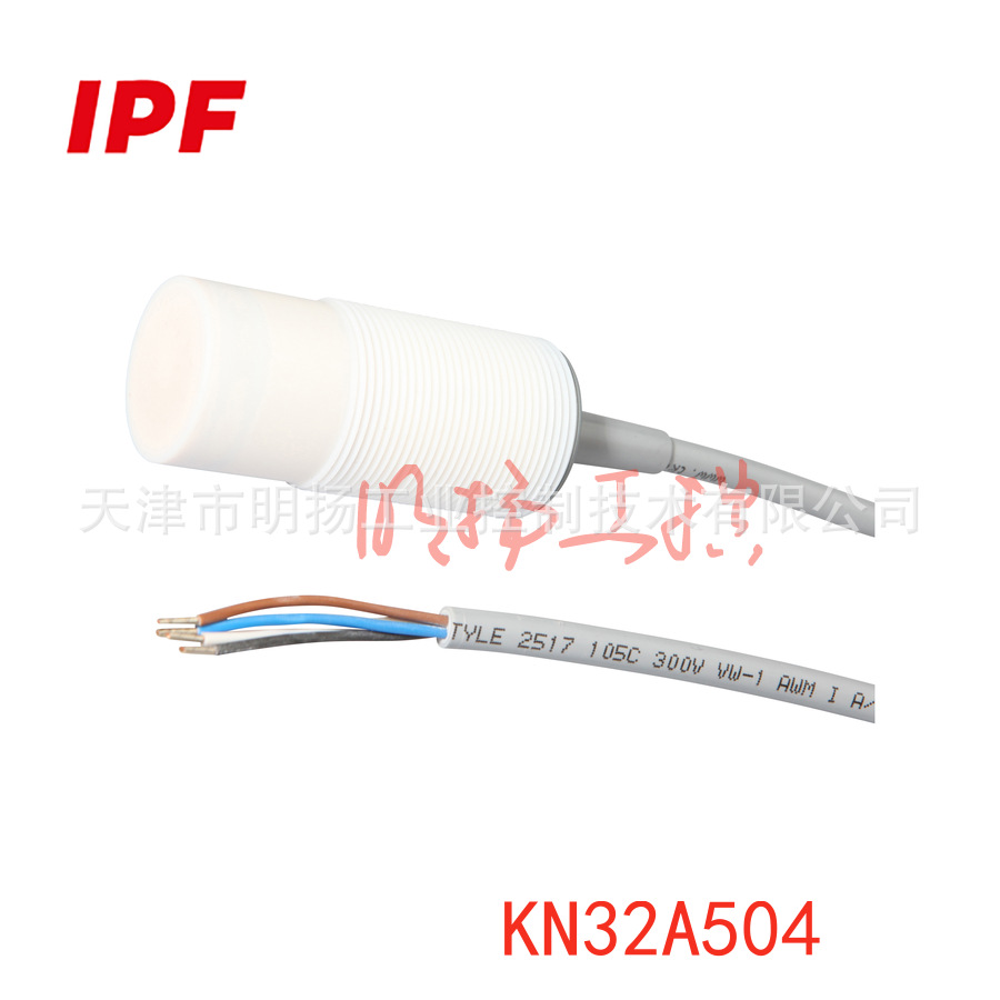 IPF传感器KN32A504 M32x1.5 │非齐平│10-35V DC│2x pnp 电容式
