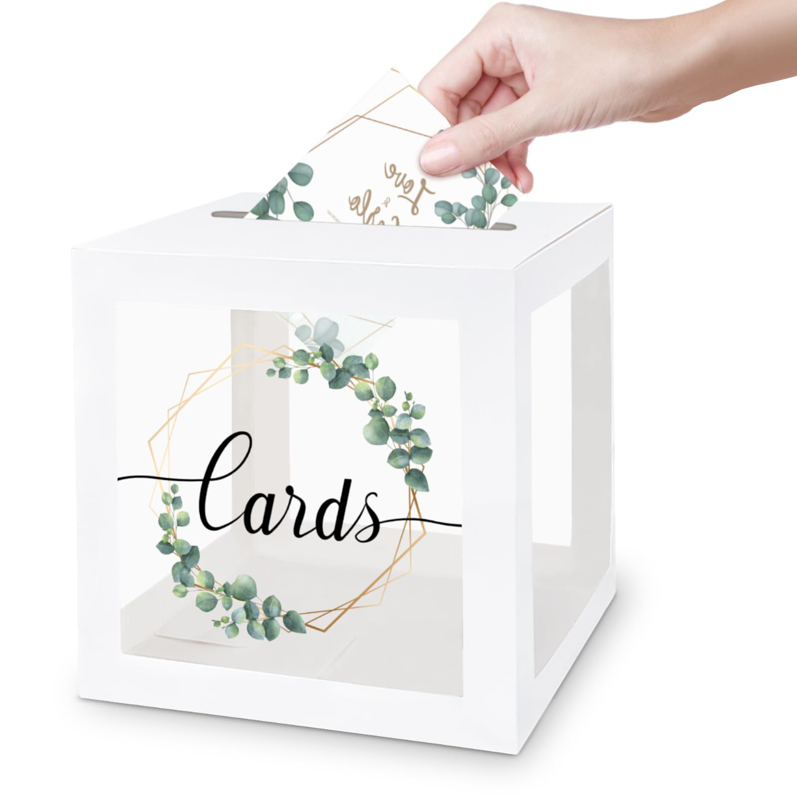 재고 웨딩 투명 투표함 대형