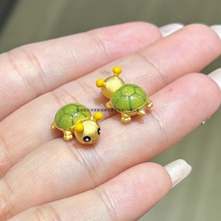 Little Turtle Honey Ornament Doll Cartoon Sweet Cute Girly Dopamine Exquisite Gift Commemorative 2025 New Hot Style